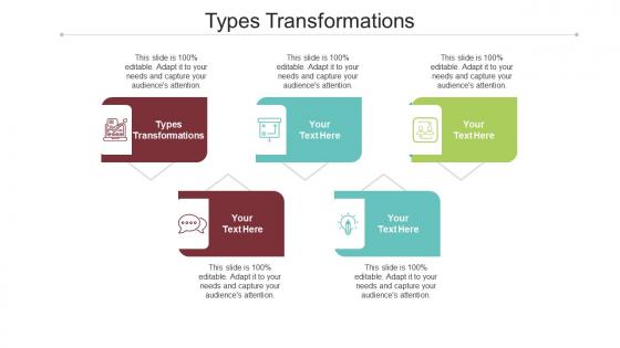 Types transformations ppt powerpoint presentation show brochure cpb