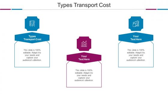 Types Transport Cost Ppt Powerpoint Presentation Pictures Information Cpb