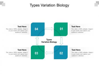 Types variation biology ppt powerpoint presentation icon show cpb