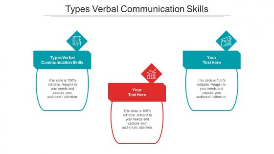 Types verbal communication skills ppt powerpoint presentation professional background designs cpb