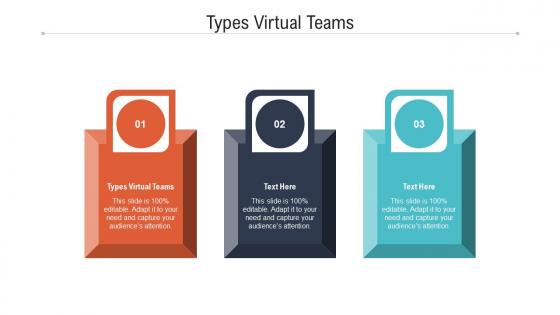 Types virtual teams ppt powerpoint presentation icon grid cpb