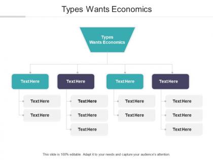 Types wants economics ppt powerpoint presentation visual aids background images cpb