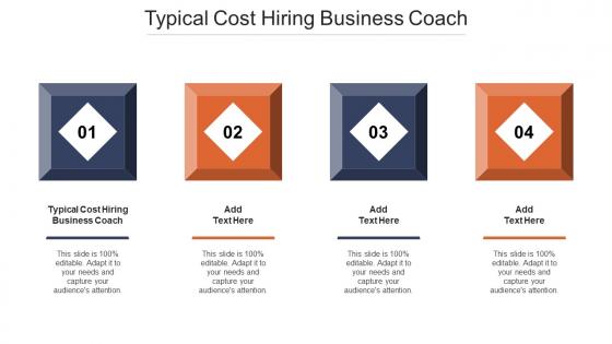 Typical Cost Hiring Business Coach Ppt Powerpoint Presentation Infographics Master Slide Cpb