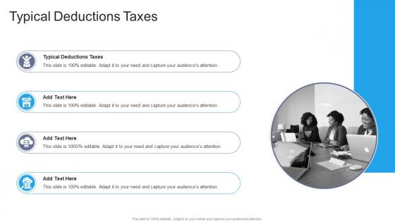 Typical Deductions Taxes In Powerpoint And Google Slides Cpb