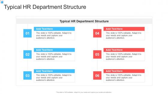 Typical HR Department Structure In Powerpoint And Google Slides Cpb