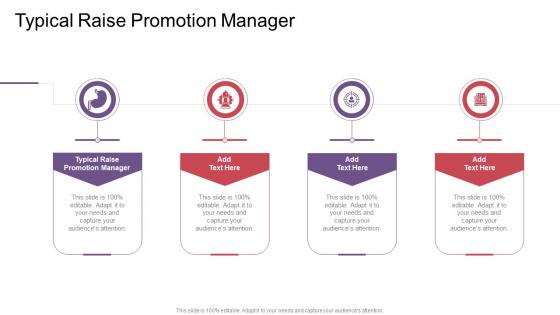 Typical Raise Promotion Manager In Powerpoint And Google Slides Cpb
