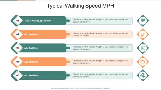 Typical Walking Speed MPH In Powerpoint And Google Slides Cpb