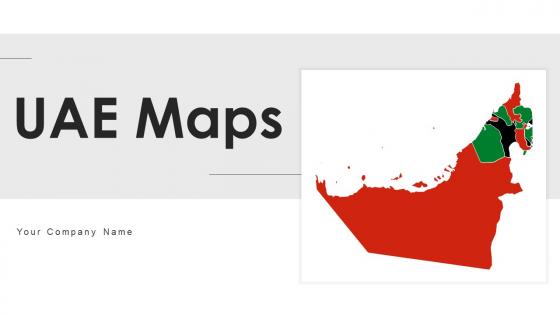 UAE Maps Powerpoint Ppt Template Bundles