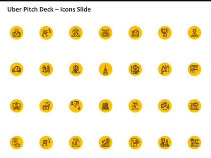 Uber pitch deck icons slide ppt powerpoint presentation slides