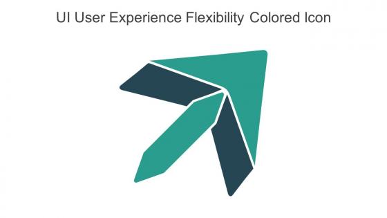 UI User Experience Flexibility Colored Icon In Powerpoint Pptx Png And Editable Eps Format