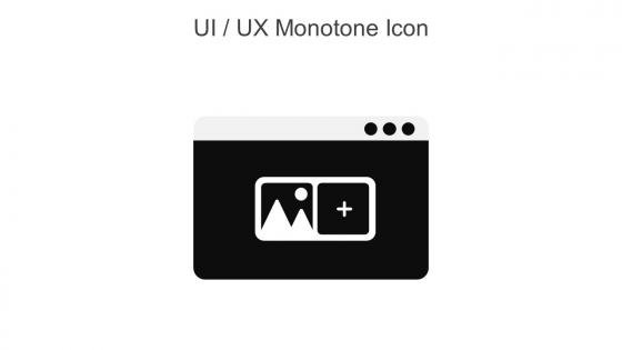 UI UX Monotone Icon In Powerpoint Pptx Png And Editable Eps Format