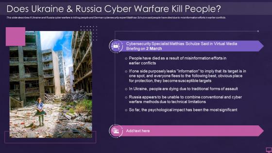 Ukraine and russia cyber warfare it does ukraine and russia cyber warfare kill people