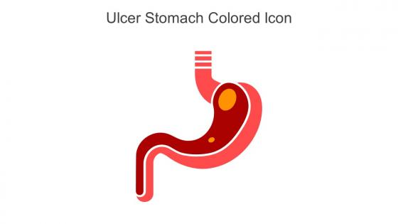 Ulcer Stomach Colored Icon In Powerpoint Pptx Png And Editable Eps Format