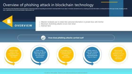 Ultimate Guide For Blockchain Overview Of Phishing Attack In Blockchain Technology BCT SS