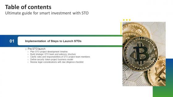 Ultimate Guide For Smart Investment With STO Table Of Contents
