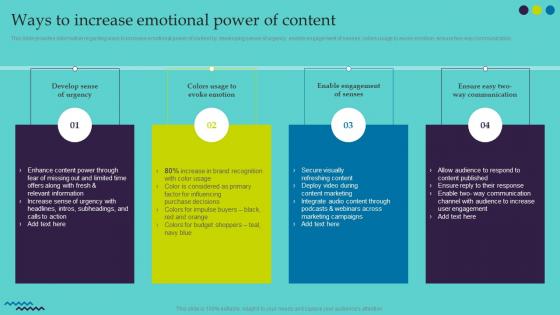 Ultimate Guide For Successful Rebranding Ways To Increase Emotional Power Of Content