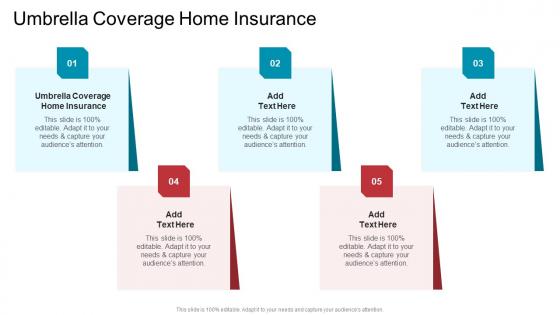 Umbrella Coverage Home Insurance In Powerpoint And Google Slides Cpb