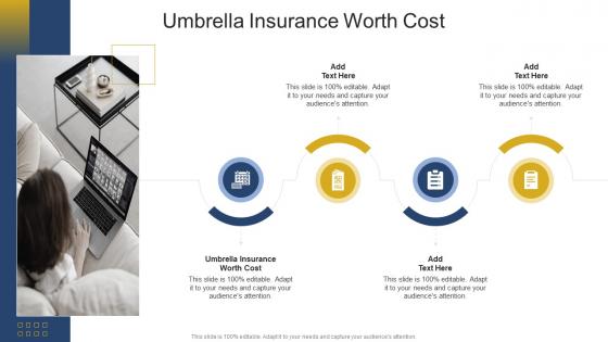 Umbrella Insurance Worth Cost In Powerpoint And Google Slides Cpb