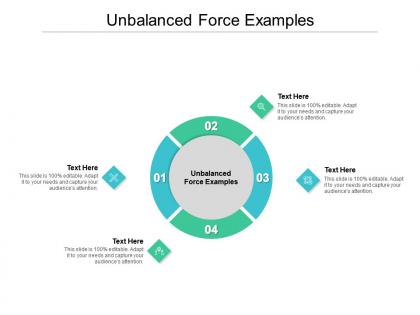 Unbalanced force examples ppt powerpoint presentation ideas templates cpb