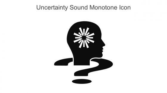 Uncertainty Sound Monotone Icon In Powerpoint Pptx Png And Editable Eps Format