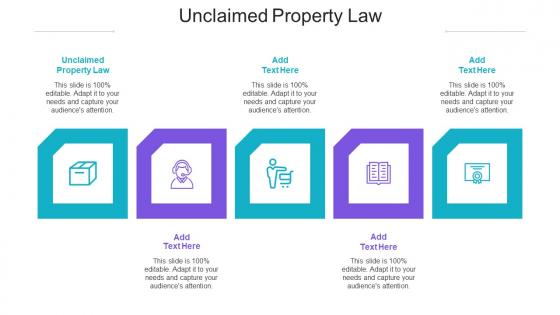 Unclaimed Property Law Ppt Powerpoint Presentation Inspiration Images Cpb
