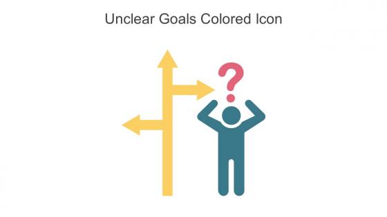 Unclear Goals Colored Icon In Powerpoint Pptx Png And Editable Eps Format