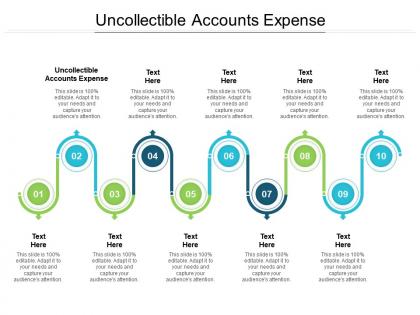 Uncollectible accounts expense ppt powerpoint presentation inspiration graphics tutorials cpb