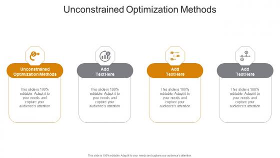 Unconstrained Optimization Methods In Powerpoint And Google Slides Cpb