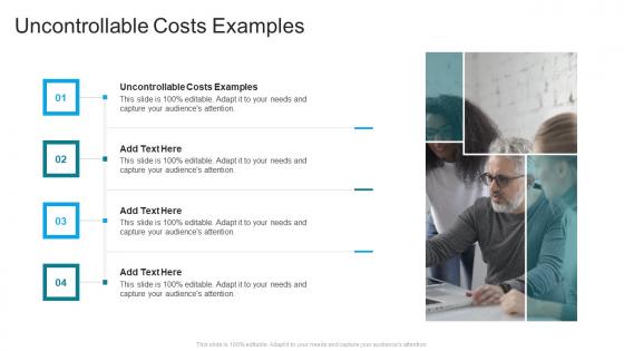 Uncontrollable Costs Examples In Powerpoint And Google Slides Cpb