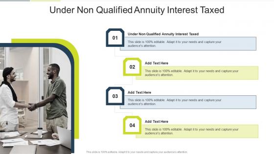 Under Non Qualified Annuity Interest Taxed In Powerpoint And Google Slides Cpb