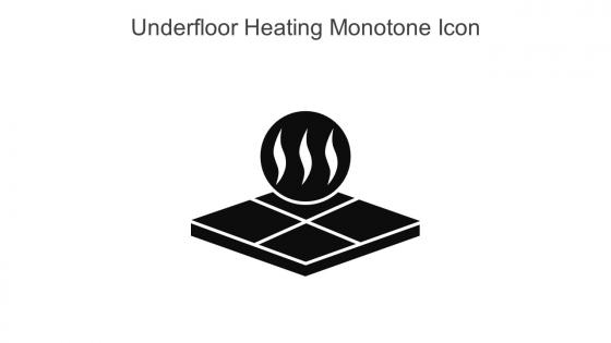 Underfloor Heating Monotone Icon In Powerpoint Pptx Png And Editable Eps Format
