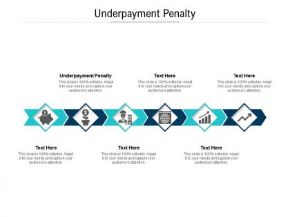 Underpayment penalty ppt powerpoint presentation inspiration designs cpb