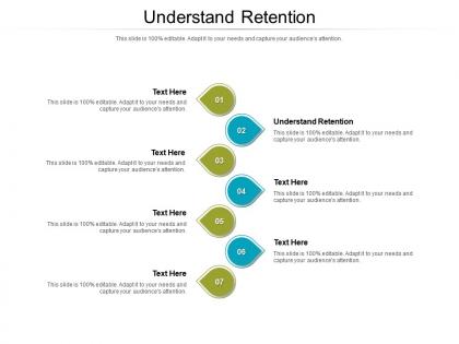 Understand retention ppt powerpoint presentation professional background images cpb