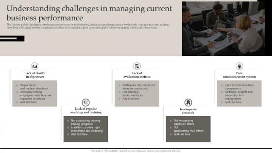 Understanding Challenges In Managing Current Defining Business Performance Management