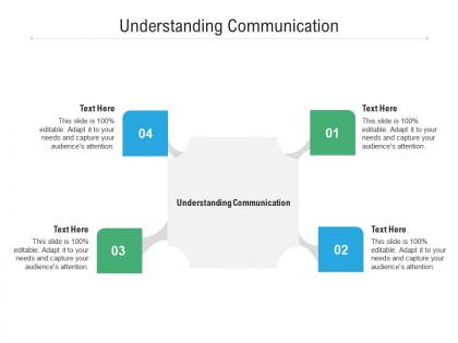 Understanding communication ppt powerpoint presentation icon model cpb