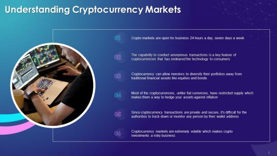 Understanding Cryptocurrency Markets Training Ppt