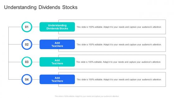 Understanding Dividends Stocks In Powerpoint And Google Slides Cpb