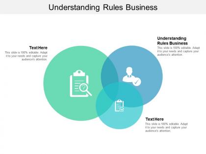 Understanding rules business ppt powerpoint presentation infographics show cpb