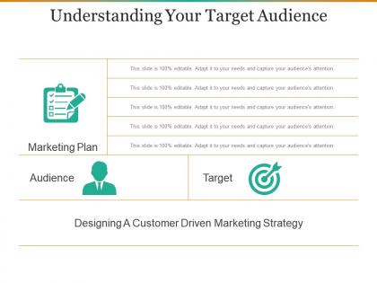 Understanding your target audience powerpoint slide rules