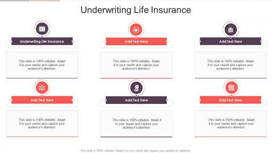 Underwriting Life Insurance In Powerpoint And Google Slides Cpb
