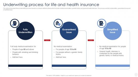 Underwriting Process For Life And Health Insurance Insurance Company Profile Ppt Microsoft