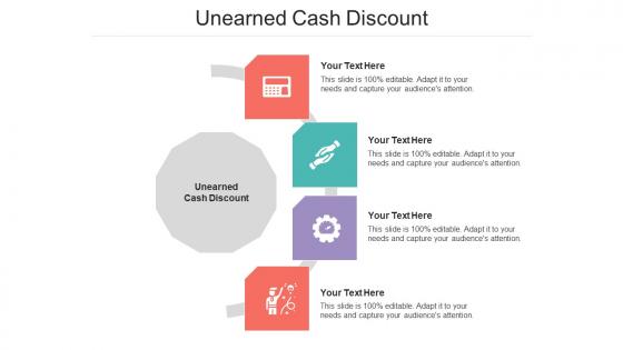Unearned Cash Discount Ppt Powerpoint Presentation Pictures Objects Cpb