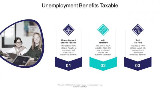 Unemployment Benefits Taxable In Powerpoint And Google Slides Cpb