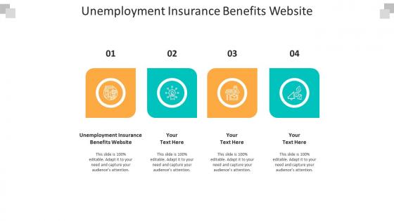Unemployment insurance benefits website ppt powerpoint presentation slides graphics download cpb