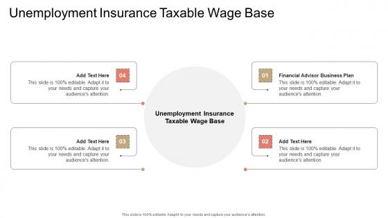 Unemployment Insurance Taxable Wage Base In Powerpoint And Google Slides Cpb