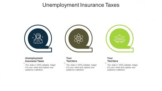 Unemployment insurance taxes ppt powerpoint presentation model graphic tips cpb