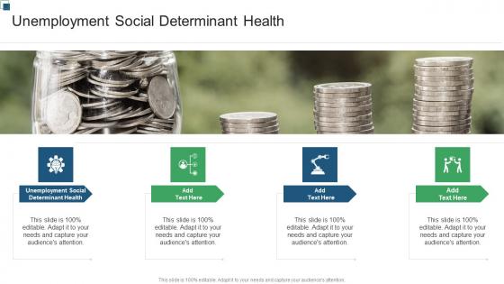 Unemployment Social Determinant Health In Powerpoint And Google Slides Cpb