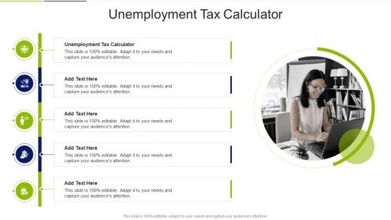 Unemployment Tax Calculator In Powerpoint And Google Slides Cpb