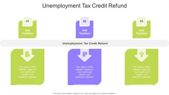 Unemployment Tax Credit Refund In Powerpoint And Google Slides Cpb