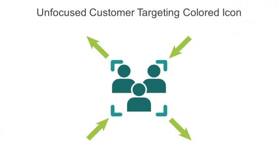 Unfocused Customer Targeting Colored Icon In Powerpoint Pptx Png And Editable Eps Format